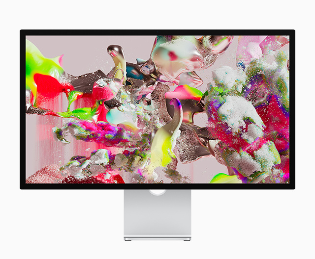 Apple Studio Display Studio Display – Nano-textureガラス – 傾きと高さを調整できるスタンド